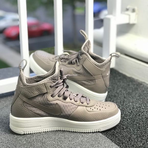 NWT Nike Air Force 1 Ultraforce Mid Sepia Stone W - Picture 5 of 8